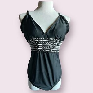 Bathing Suit Kona Sol Black EUC Size XL